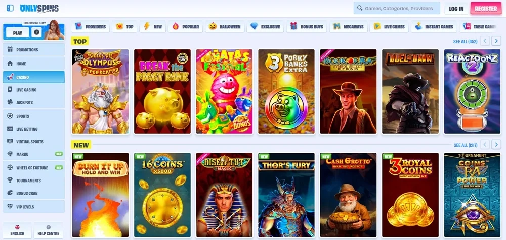 OnlySpins Casino Casino